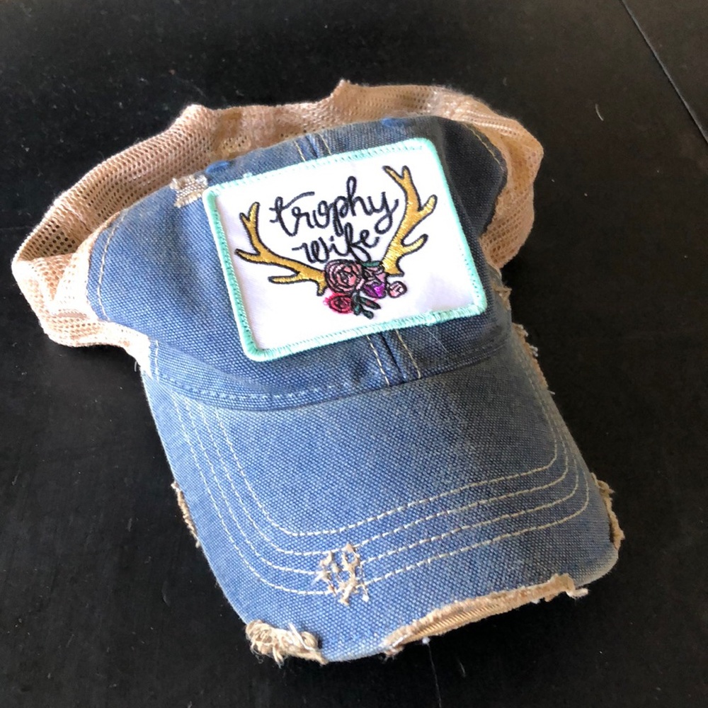 Judith March Trophy Wife Snap back hat